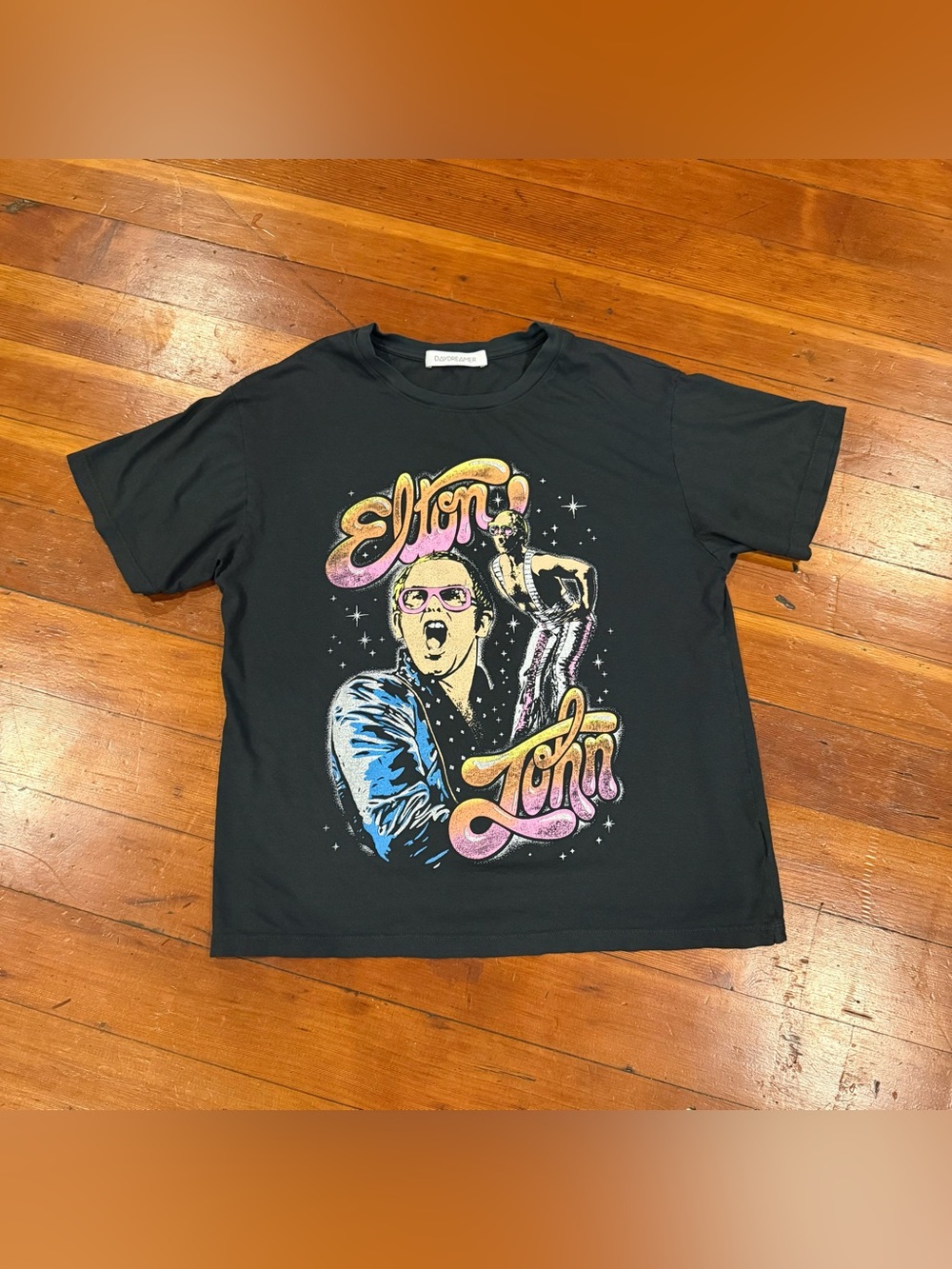 Daydreamer LA Elton John "Live on Stage" Boyfriend Tee